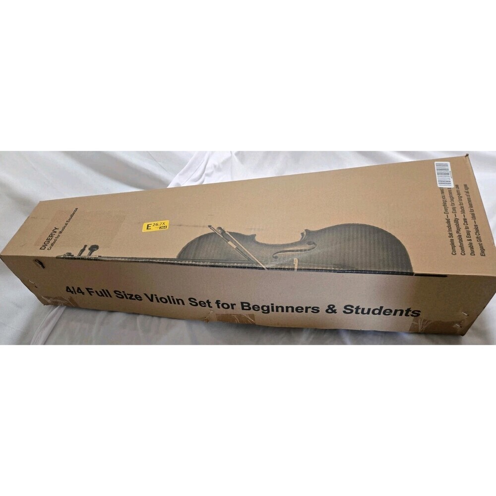 DIGERVY Violin 4/4 Full Size Kit for Beginners and Adults Maple & Spruce Wood - Picture 12 of 14